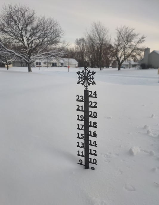 Snow Measuring Stick Metal